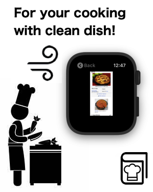 For your cooking with clean dish!
