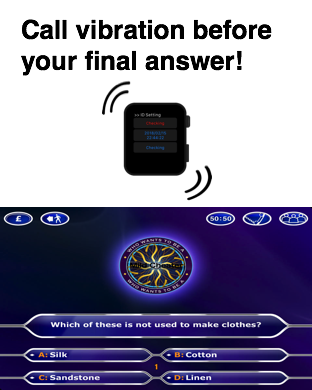 call vibration before your final answer