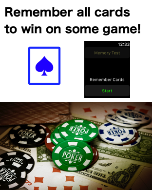 Remember all cards to win on some game!